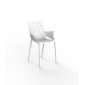 Кресло пластиковое Vondom Ibiza Basic полипропилен, стекловолокно белый Фото 6