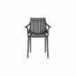 Кресло пластиковое Vondom Ibiza Basic полипропилен, стекловолокно черный Фото 4