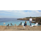 Кресло пластиковое Vondom Ibiza Revolution переработанный полипропилен бежевый Cala Фото 6
