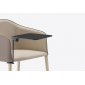 Кресло со столиком PEDRALI Laja ясень, ткань, компакт-ламинат HPL Фото 6