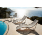 Лежак пластиковый Vondom Ibiza Basic полипропилен, стекловолокно слоновая кость Фото 8