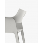Кресло пластиковое Vondom Pedrera Basic полипропилен, стекловолокно белый Фото 4