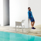 Кресло пластиковое Vondom Hidra Basic полипропилен, стекловолокно белый Фото 12