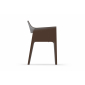 Кресло пластиковое Vondom Pedrera Revolution переработанный полипропилен темно-серый Manta Фото 20