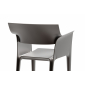 Кресло пластиковое Vondom Pedrera Revolution переработанный полипропилен темно-серый Manta Фото 12