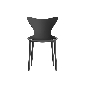 Стул пластиковый Vondom Love Basic полипропилен, стекловолокно черный Фото 4