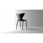 Стул пластиковый детский Vondom Love Mini Basic полипропилен, стекловолокно черный Фото 18