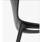 Стул пластиковый детский Vondom Love Mini Basic полипропилен, стекловолокно черный Фото 23