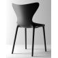 Стул пластиковый детский Vondom Love Mini Basic полипропилен, стекловолокно черный Фото 25