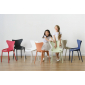 Стул пластиковый детский Vondom Love Mini Basic полипропилен, стекловолокно слоновая кость Фото 6