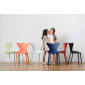 Стул пластиковый детский Vondom Love Mini Basic полипропилен, стекловолокно слоновая кость Фото 7