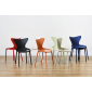 Стул пластиковый детский Vondom Love Mini Basic полипропилен, стекловолокно красный Фото 16
