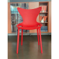Стул пластиковый детский Vondom Love Mini Basic полипропилен, стекловолокно красный Фото 11