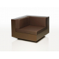 Модуль угловой с подушкой Vondom Vela Basic полиэтилен, ткань Фото 5