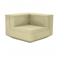 Модуль угловой с подушкой Vondom Vela Basic полиэтилен, ткань Фото 9