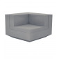 Модуль угловой с подушкой Vondom Vela Basic полиэтилен, ткань Фото 20