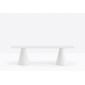 Скамейка пластиковая PEDRALI Ikon Bench стеклопластик, компакт-ламинат HPL белый Фото 5