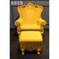 Кресло пластиковое SLIDE Queen Of Love Standard полиэтилен шафрановый желтый Фото 13