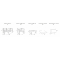 Комплект пластиковой мебели Siesta Contract Mykonos стеклопластик, полиэстер белый, бежевый Фото 2