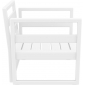 Комплект пластиковой мебели Siesta Contract Mykonos стеклопластик, полиэстер белый, бежевый Фото 20