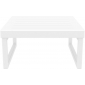 Комплект угловой пластиковой мебели Siesta Contract Mykonos стеклопластик, полиэстер белый, светло-коричневый Фото 10