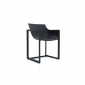 Кресло пластиковое Vondom Wall Street Basic полипропилен, стекловолокно черный Фото 4
