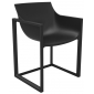 Кресло пластиковое Vondom Wall Street Basic полипропилен, стекловолокно черный Фото 1