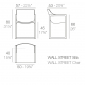 Кресло пластиковое Vondom Wall Street Basic полипропилен, стекловолокно красный Фото 2