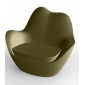 Лаунж-кресло пластиковое с подушкой Vondom Sabinas Basic полиэтилен, ткань Фото 22