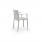 Кресло пластиковое Vondom Spritz Basic полипропилен, стекловолокно белый Фото 6