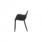 Кресло пластиковое Vondom Sabinas Basic полипропилен, стекловолокно черный Фото 5