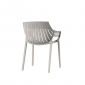 Лаунж-кресло пластиковое Vondom Spritz Basic полипропилен, стекловолокно слоновая кость Фото 4