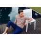 Стул пластиковый Vondom Spritz Basic полипропилен, стекловолокно белый Фото 5