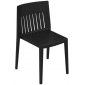 Стул пластиковый Vondom Spritz Basic полипропилен, стекловолокно черный Фото 1