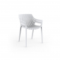 Лаунж-кресло пластиковое Vondom Spritz Basic полипропилен, стекловолокно белый Фото 5