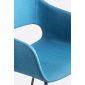 Кресло с мягкой обивкой PEDRALI Babila сталь, полипропилен, ткань Фото 6