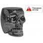 Табурет пластиковый Qeeboo Mexico Metal Finish полиэтилен титановый Фото 1