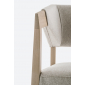 Кресло деревянное мягкое PEDRALI Sign дуб, ткань Фото 7