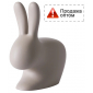 Стул пластиковый Qeeboo Rabbit полиэтилен тортора Фото 1