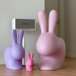 Стул пластиковый Qeeboo Rabbit полиэтилен розовый Фото 24