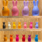 Стул пластиковый Qeeboo Rabbit полиэтилен оранжевый Фото 21