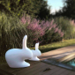 Стул пластиковый детский Qeeboo Rabbit Baby полиэтилен белый Фото 10
