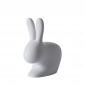 Стул пластиковый детский Qeeboo Rabbit Baby полиэтилен серый Фото 4