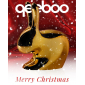 Стул пластиковый Qeeboo Rabbit Metal Finish полиэтилен золотистый Фото 26