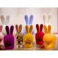 Стул пластиковый Qeeboo Rabbit Velvet Finish полиэтилен фиолетовый Фото 17