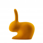 Стул пластиковый детский Qeeboo Rabbit Baby Velvet Finish полиэтилен темно-золотой Фото 4