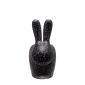 Стул пластиковый Qeeboo Rabbit Dots полиэтилен черный, белый Фото 4