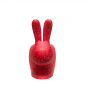 Стул пластиковый детский Qeeboo Rabbit Baby Dots полиэтилен красный, белый Фото 5