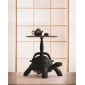 Столик деревянный кофейный Qeeboo Turtle Carry полиэтилен, дерево черный Фото 10