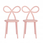 Комплект пластиковых стульев Qeeboo Ribbon Set 2 полипропилен розовый Фото 4
